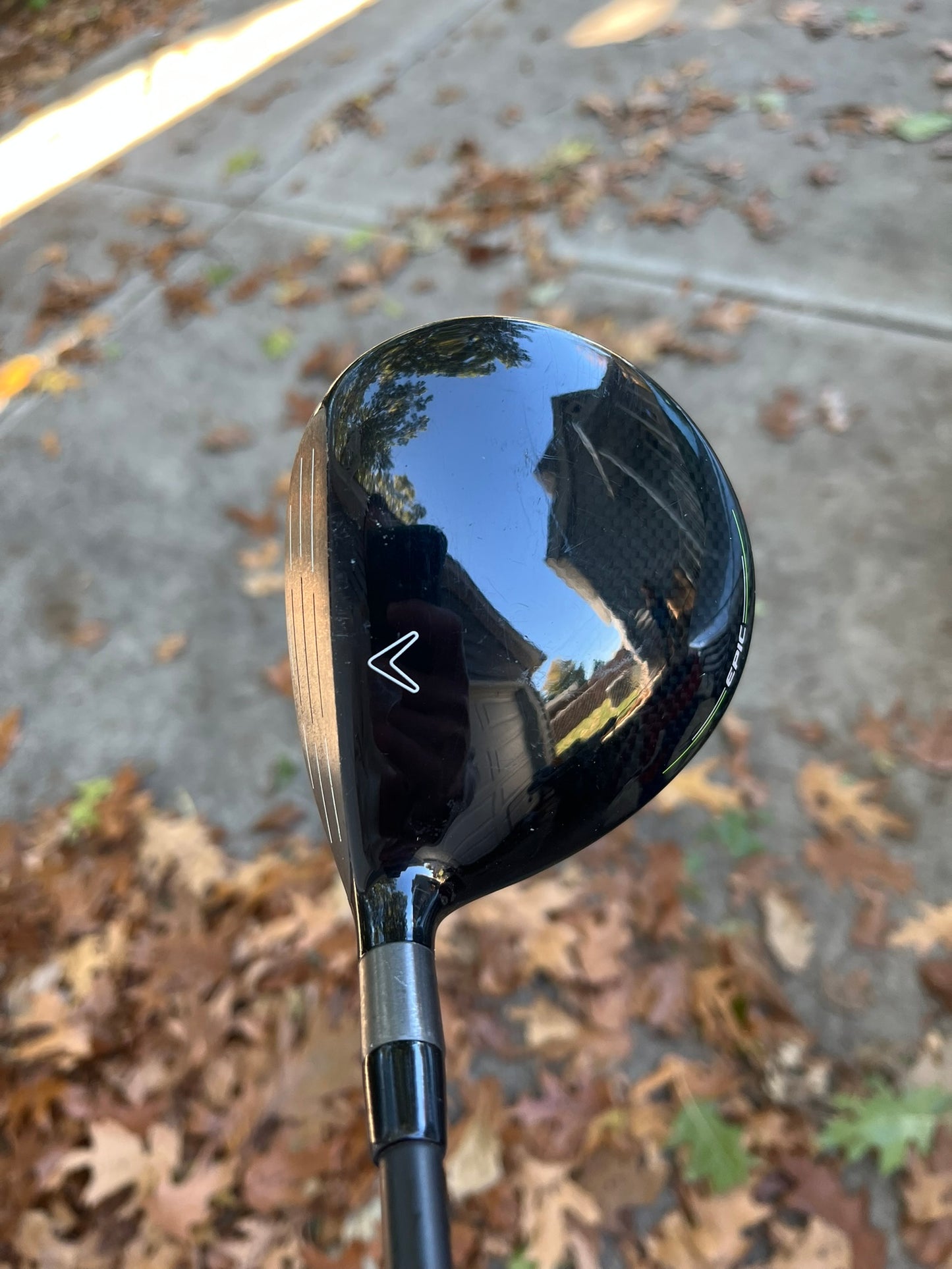 Callaway Epic Max 5-Wood Cypher Fifty Senior Flex 42.25″ +HC NICE