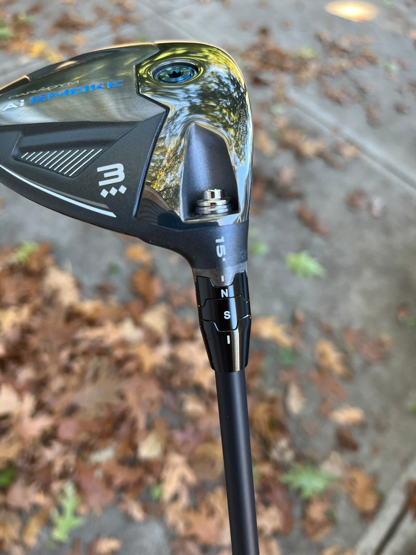 Callaway Ai Smoke Triple Diamond 3-Wood 15° Tensei AV Blue Stiff 41.5″ +HC MINT