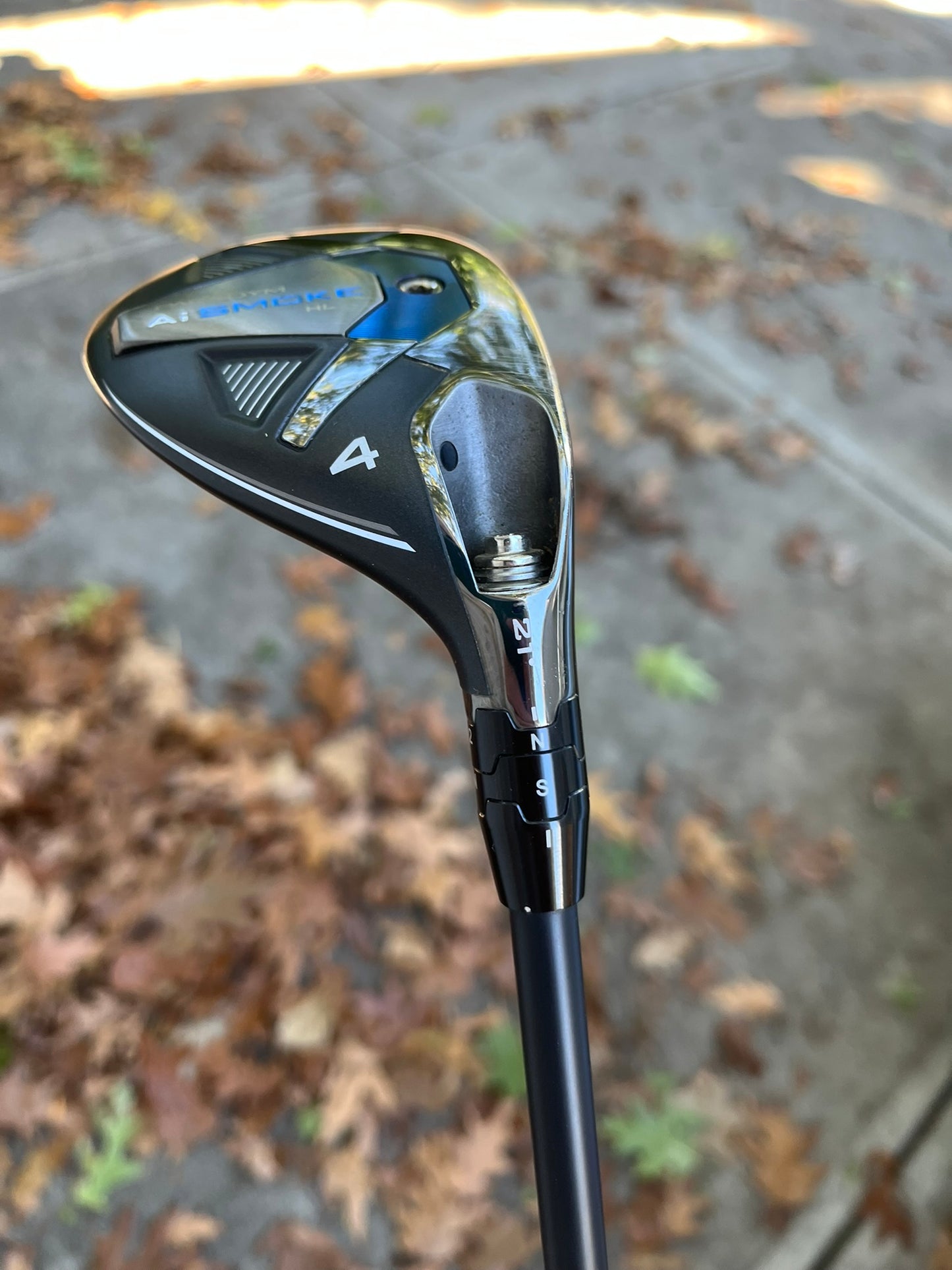 Callaway Ai Smoke HL 4 Hybrid 21° Cypher Sixty Regular Flex 40″ +HC NICE