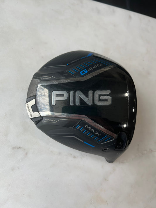 Ping G440 Max Driver 9° +HC Head Only NICE