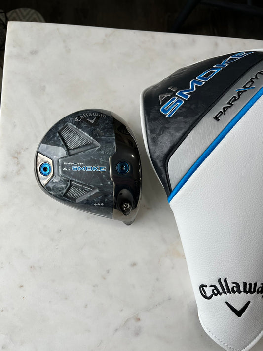 Callaway Ai Smoke Triple Diamond Driver 10.5° +HC Head Only MINT
