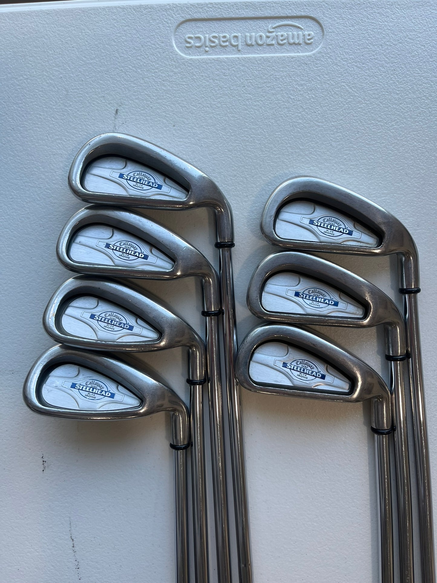 Callaway Steelhead X-14 Iron Set 3-9 Regular Flex Standard NICE