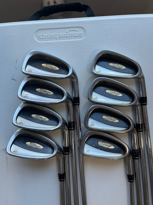 Titleist DCI 822 OS Iron Set 3-PW Stiff Flex Standard NICE