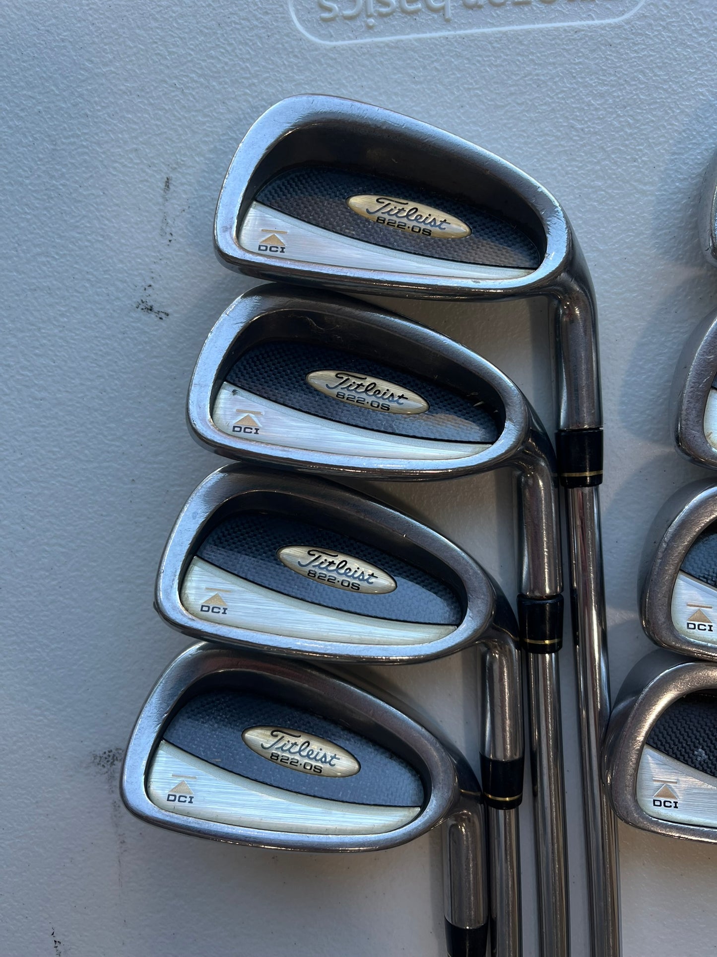 Titleist DCI 822 OS Iron Set 3-PW Stiff Flex Standard NICE