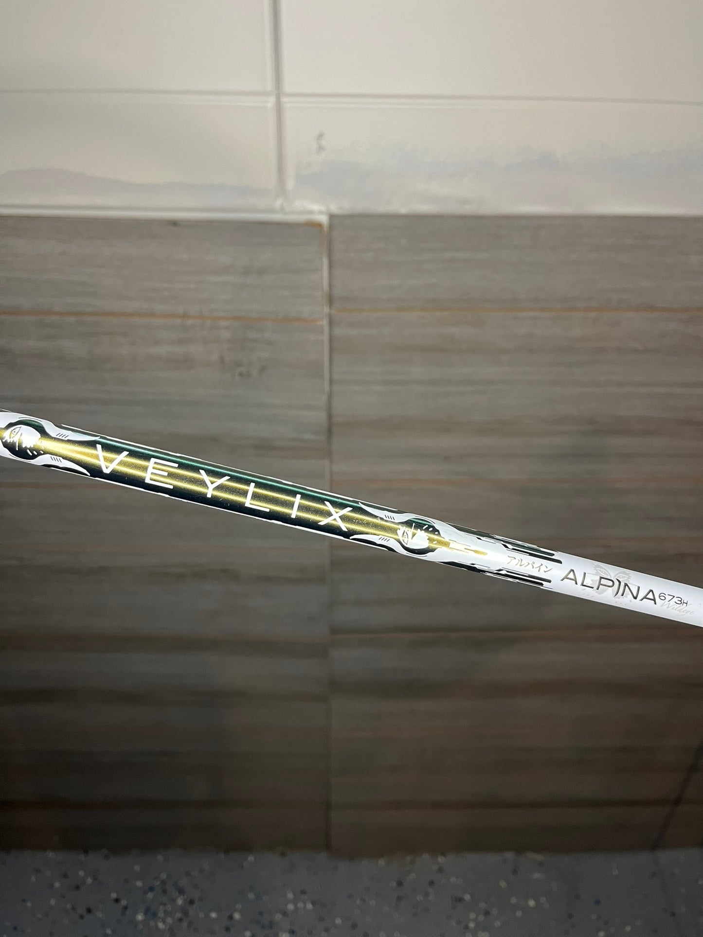 Veylix Alpina 673H Stiff Flex Hybrid Shaft PXG Tip 39″ NICE