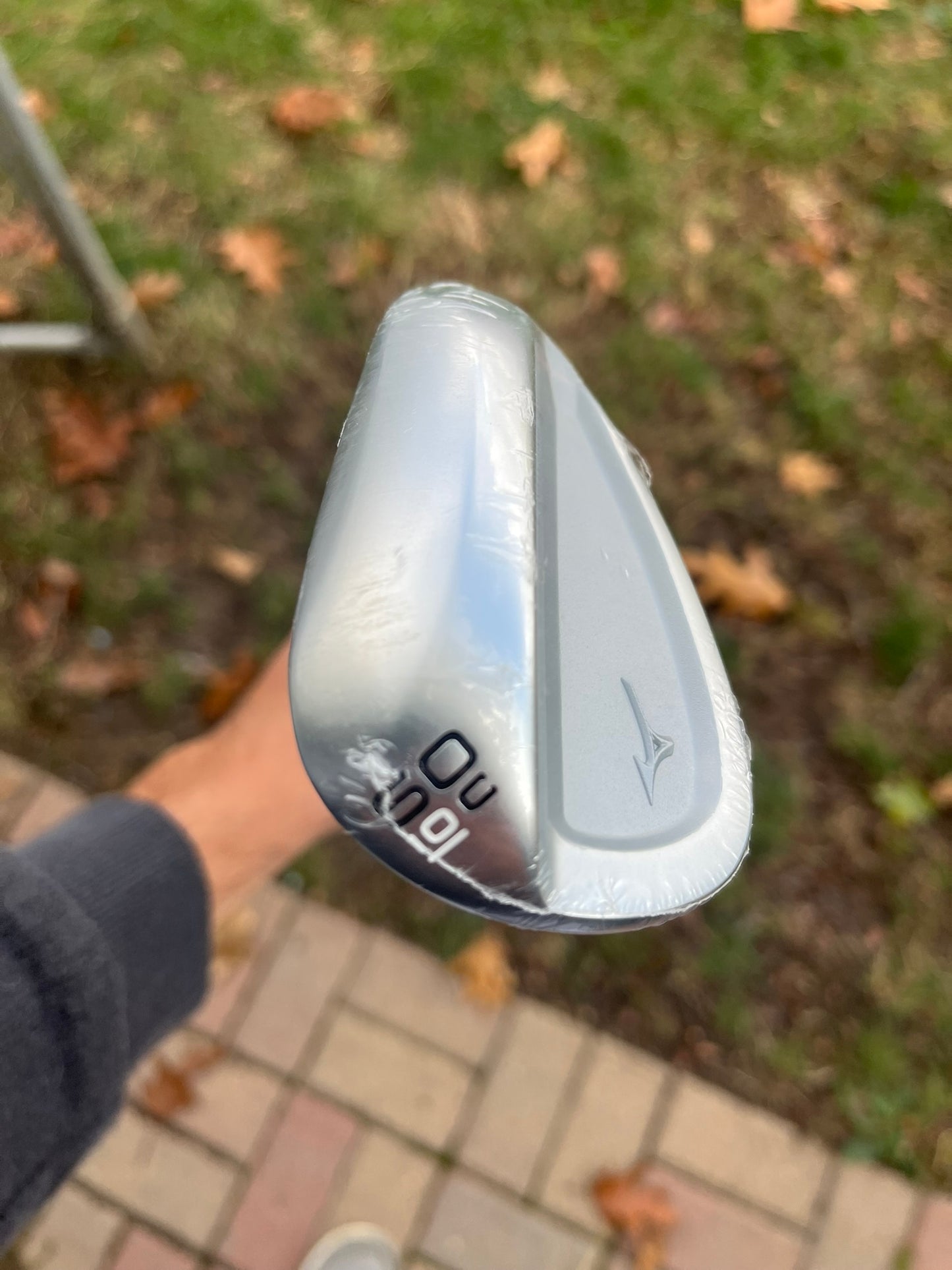 Mizuno Pro T-3 Soft White Satin Lob Wedge 60° / 10 KBS Wedge Flex 35.25″ NEW