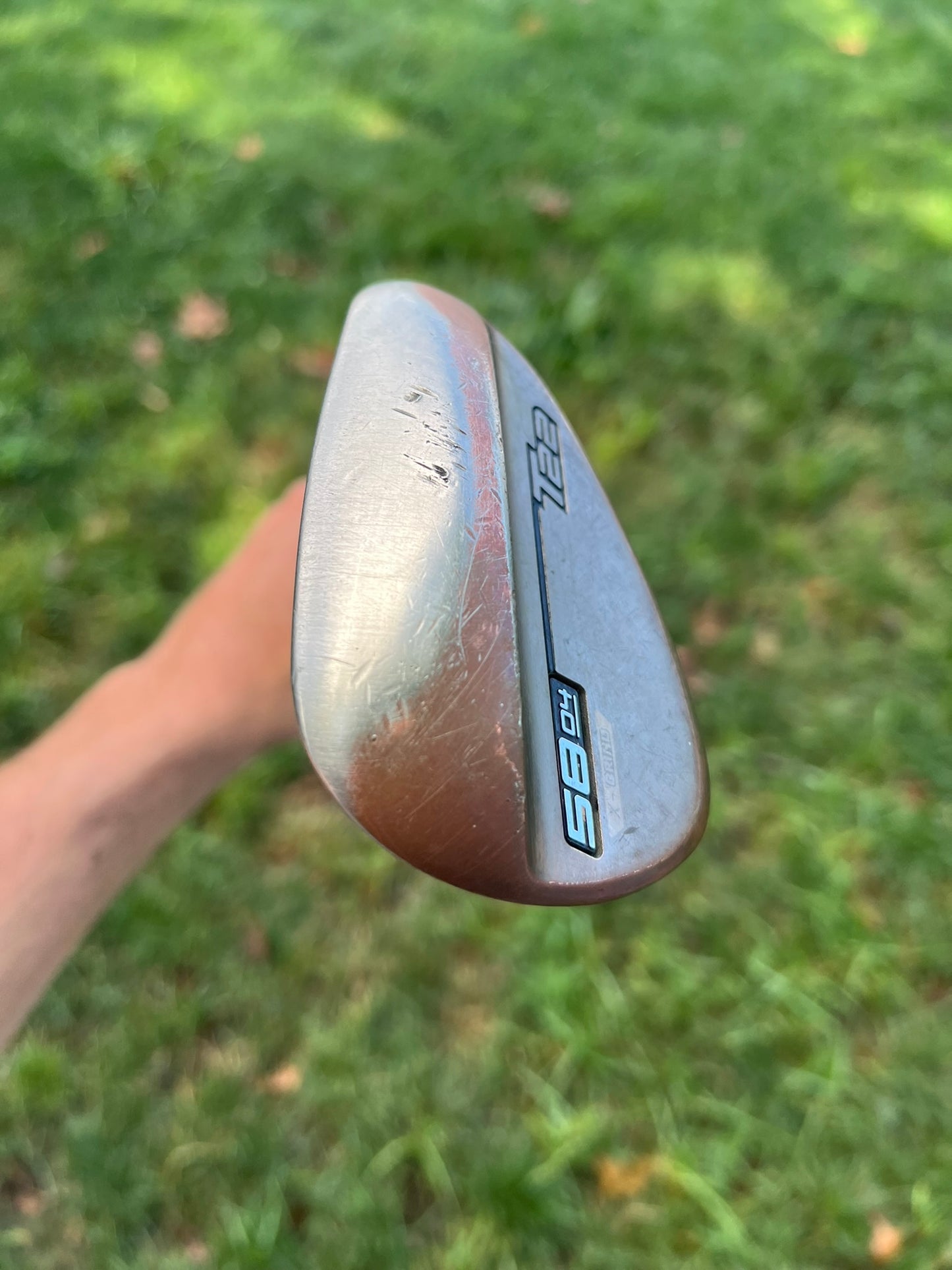 Mizuno T22 Denim Copper Lob Wedge 58° / 4 Tour Issue S400 Stiff Flex 35.5″