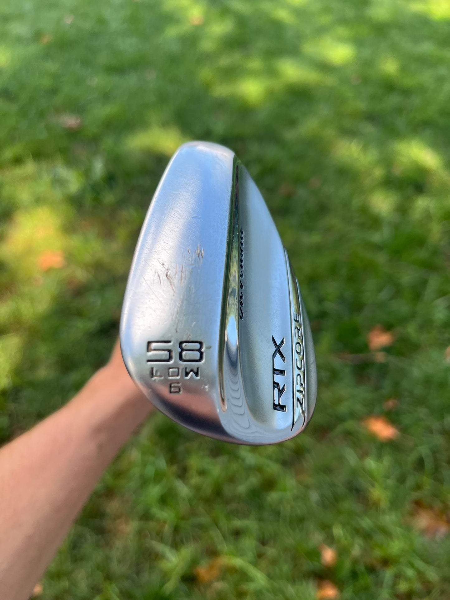 Cleveland RTX Zipcore Lob Wedge 58° / 6 DG Spinner Wedge Flex 35.25″ NICE
