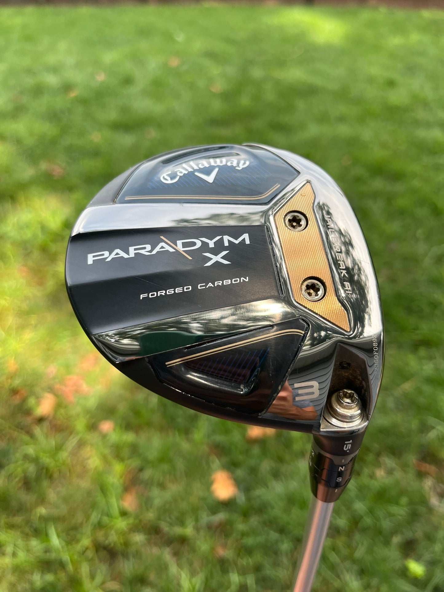 Callaway Paradym X 3-Wood 15° Ascent 40 Ladies Flex 41.75″ +HC MINT