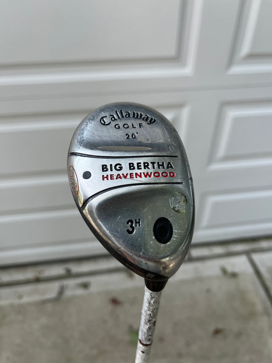 Photo of Callaway Big Bertha Heavenwood 3 Hybrid 20 RCH 75w 40.5