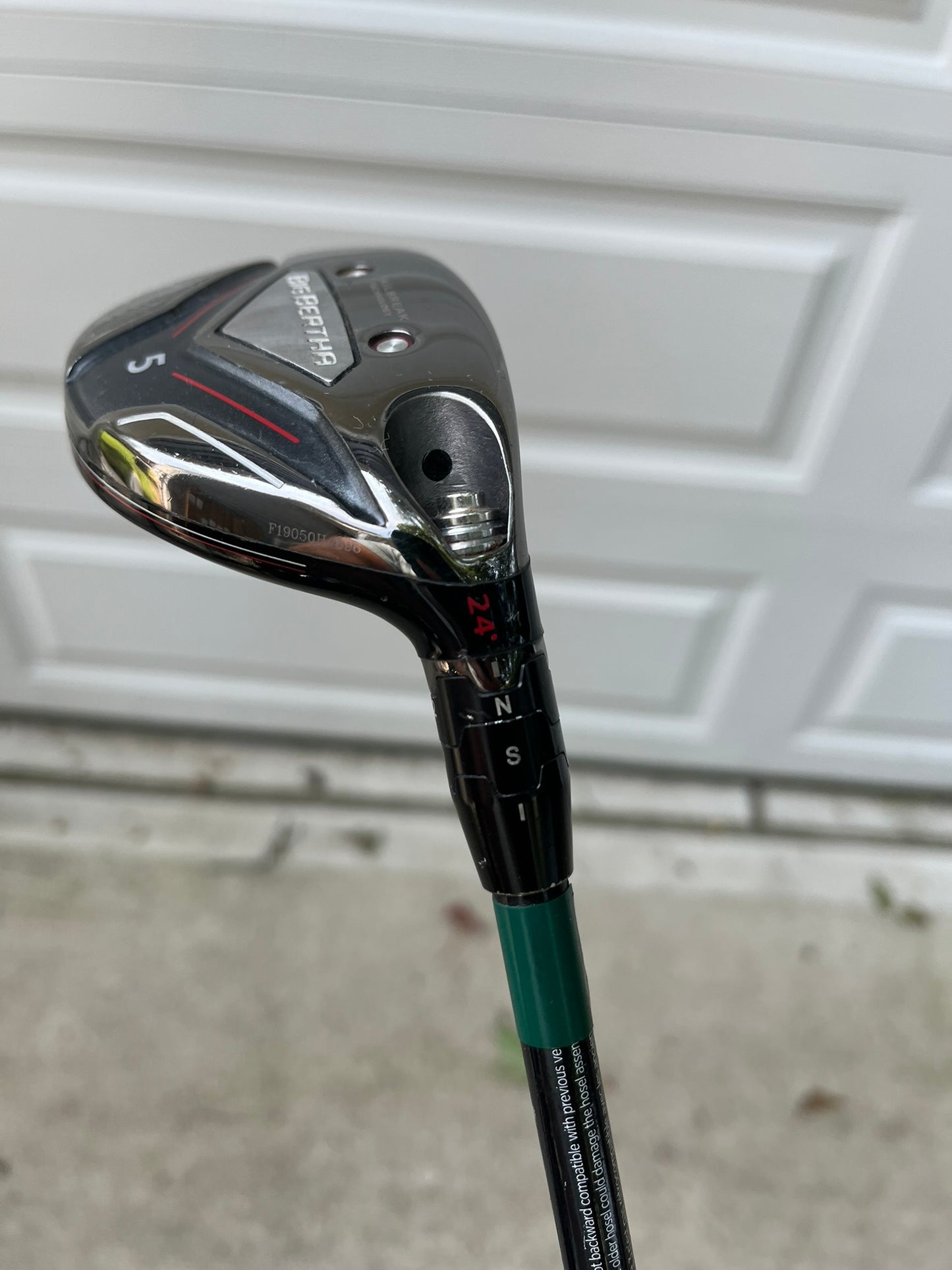 Photo of Callaway 2019 Big Bertha 5 Hybrid 24 Recoil ESX 450 38.5