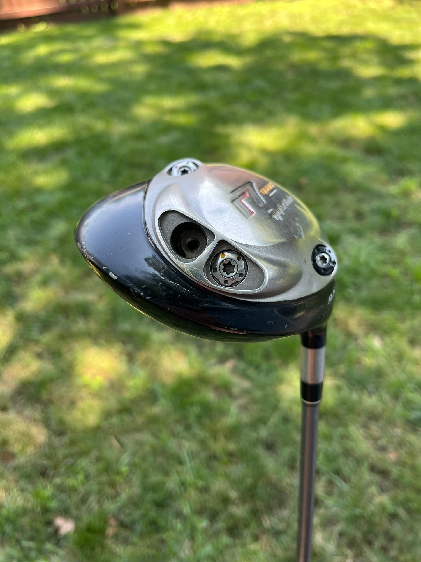 Taylormade R7 Quad Driver 9.5° M.A.S. 2 Stiff Flex 44.75″