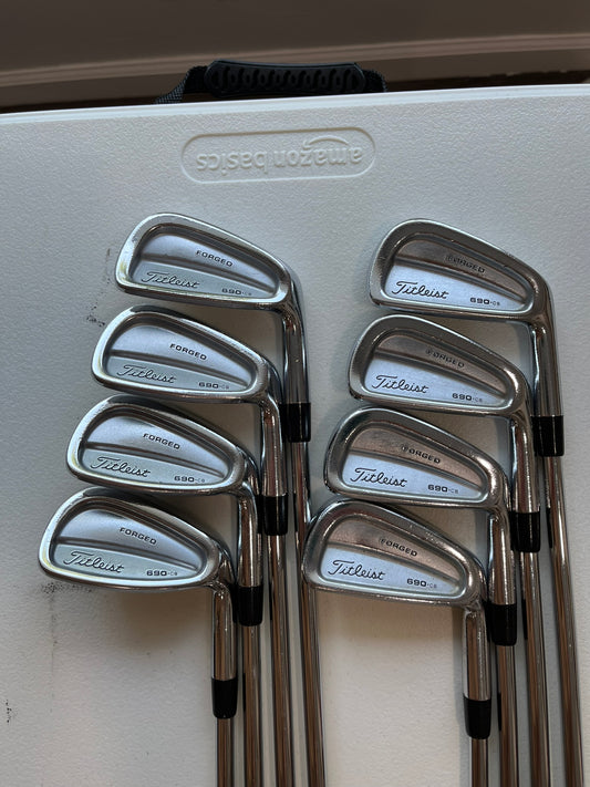 Photo of Titleist 690 CB Forged Iron Set Stiff Flex Dg S300