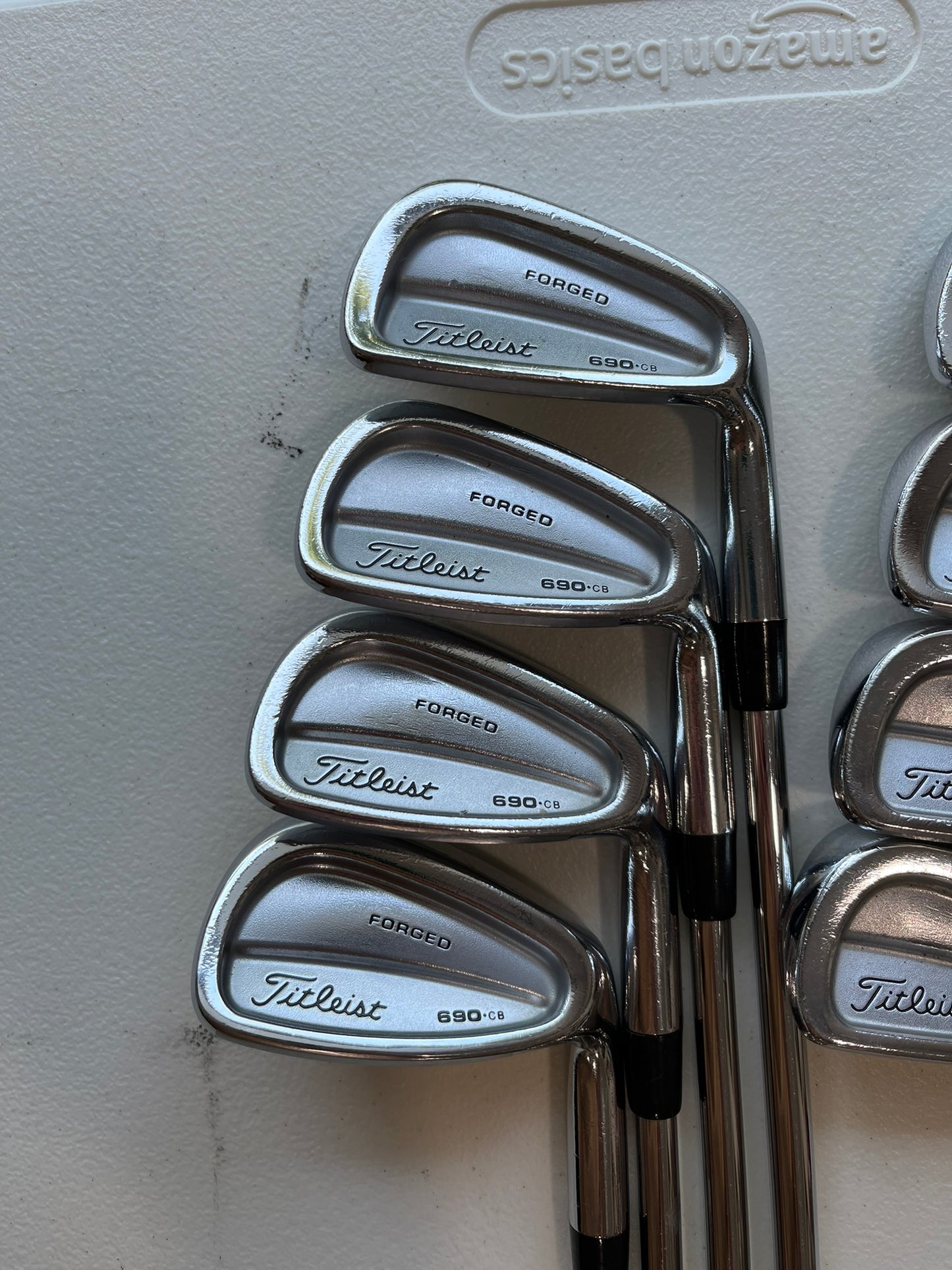 Photo of Titleist 690 CB Forged Iron Set Stiff Flex Dg S300