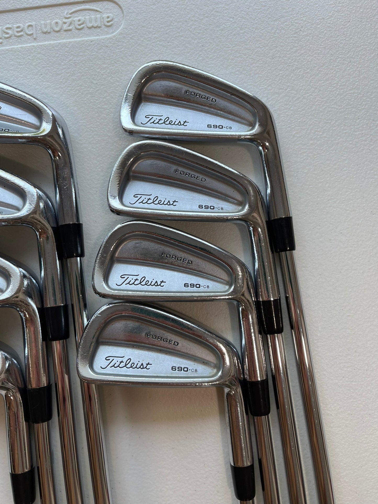 Photo of Titleist 690 CB Forged Iron Set Stiff Flex Dg S300