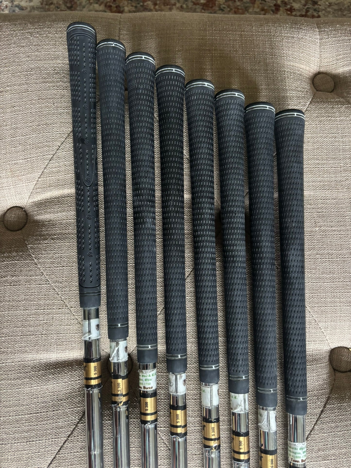 Photo of Cleveland TA2 Iron Set Stiff Flex Dg Sensicore S300