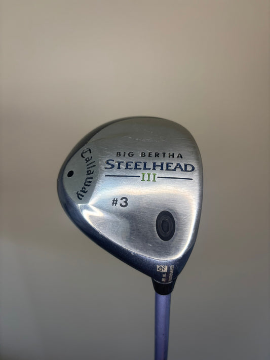 Photo of Callaway Big Bertha Steelhead III 3-Wood Ladies Flex System Iii