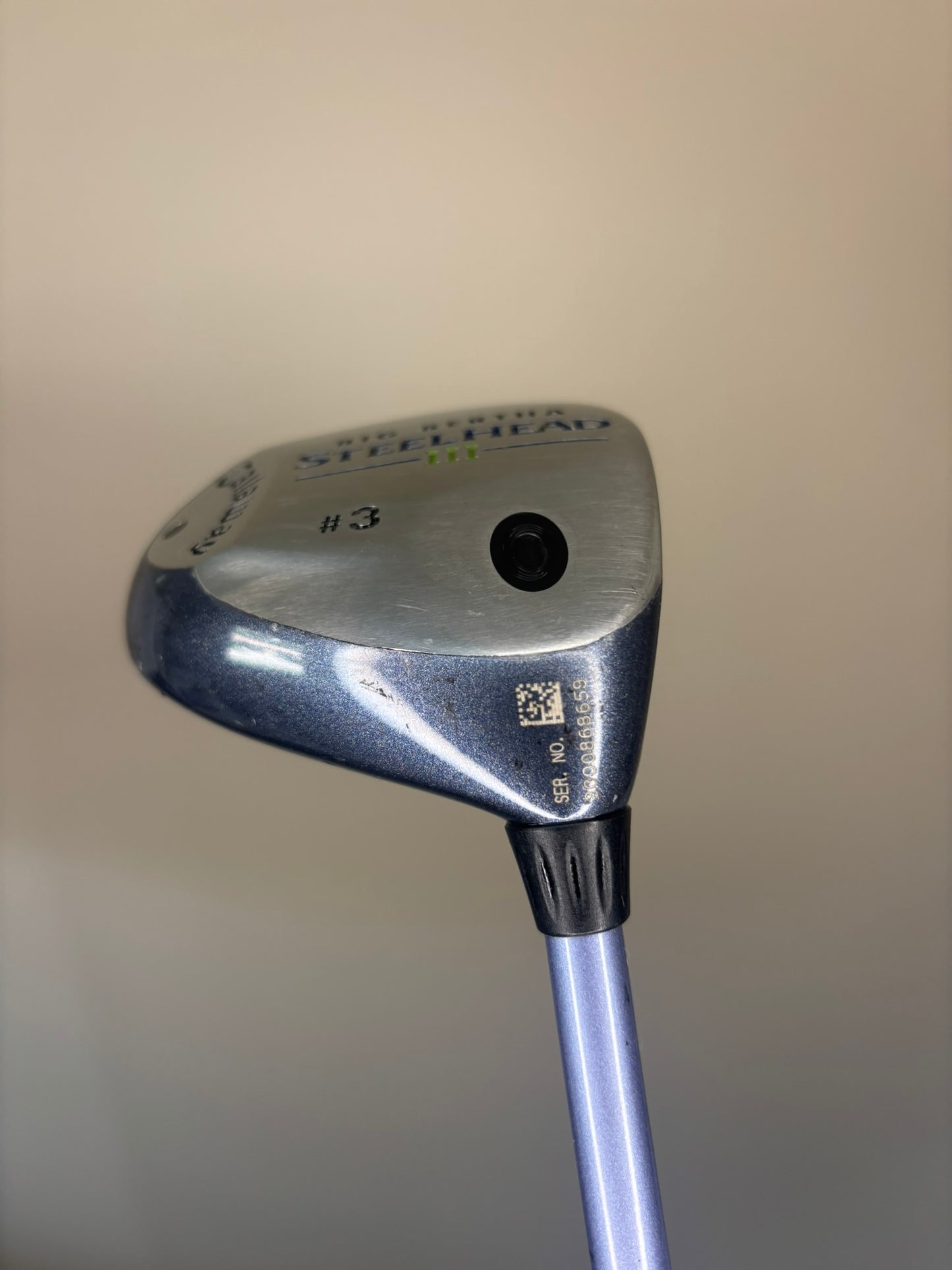 Photo of Callaway Big Bertha Steelhead III 3-Wood Ladies Flex System Iii