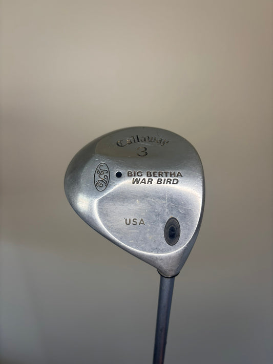 Photo of Callaway Big Bertha Warbird 3-Wood Regular Flex Graphite Shaft