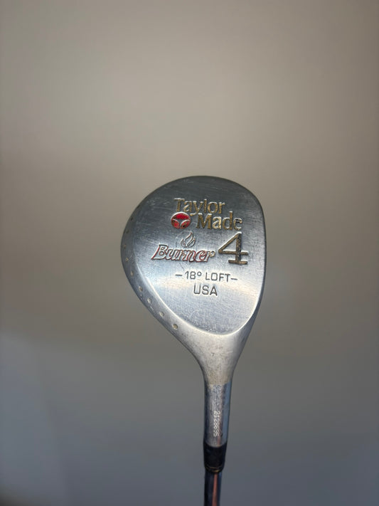 Photo of Taylormade Burner 4-Wood 18° Stiff Flex Tt Dg S300U