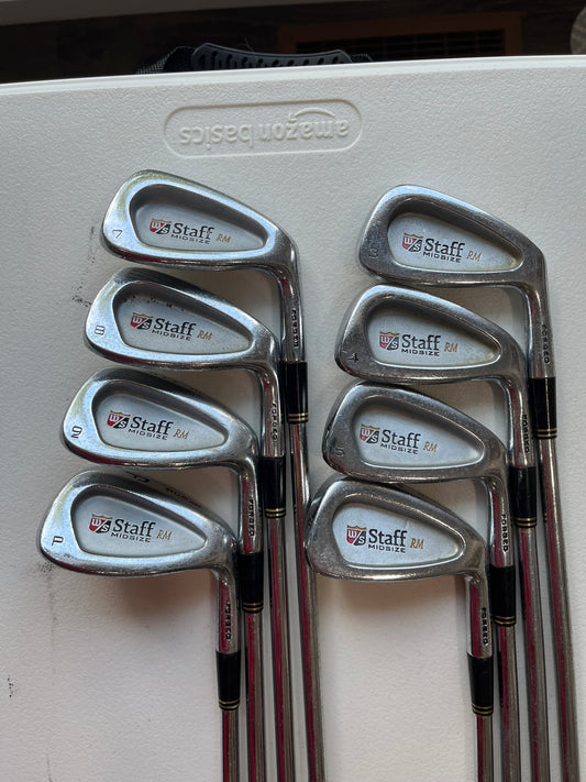 Photo of Wilson Staff RM Midsize Iron Set Stiff Flex