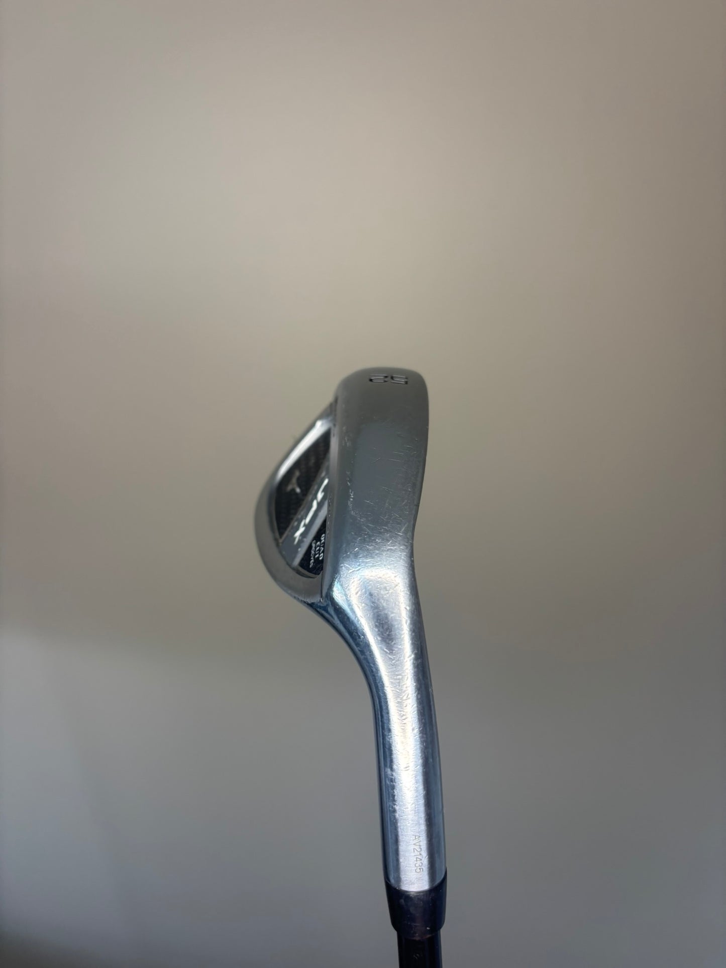 Photo of Mizuno JPX Satin Chrome Gap Wedge 52° Regular Flex Fujikura 65G