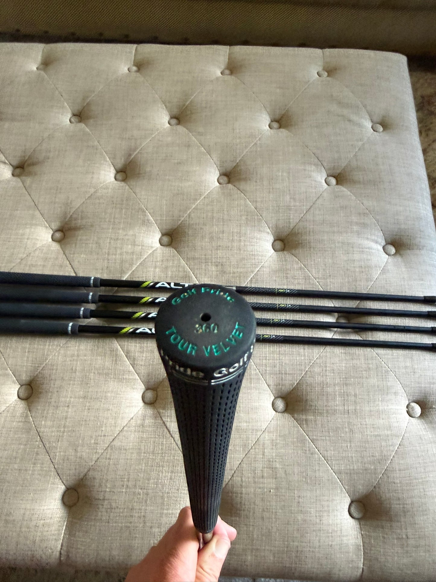 Ping G730 Iron Set 7-UW Black Dot Alta CB AWT Regular Flex +1/4" NICE