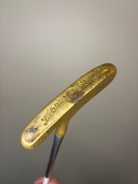 Photo of Vintage Titleist Bulls Eye Standard John Reuter Jr Putter Flare Tip Satin