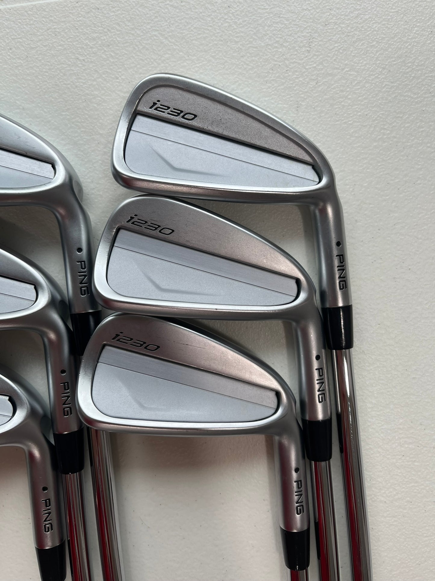 Ping i230 Iron Set 5-PW Black Dot KBS Tour 130 Extra Stiff Flex +3/4″ NICE