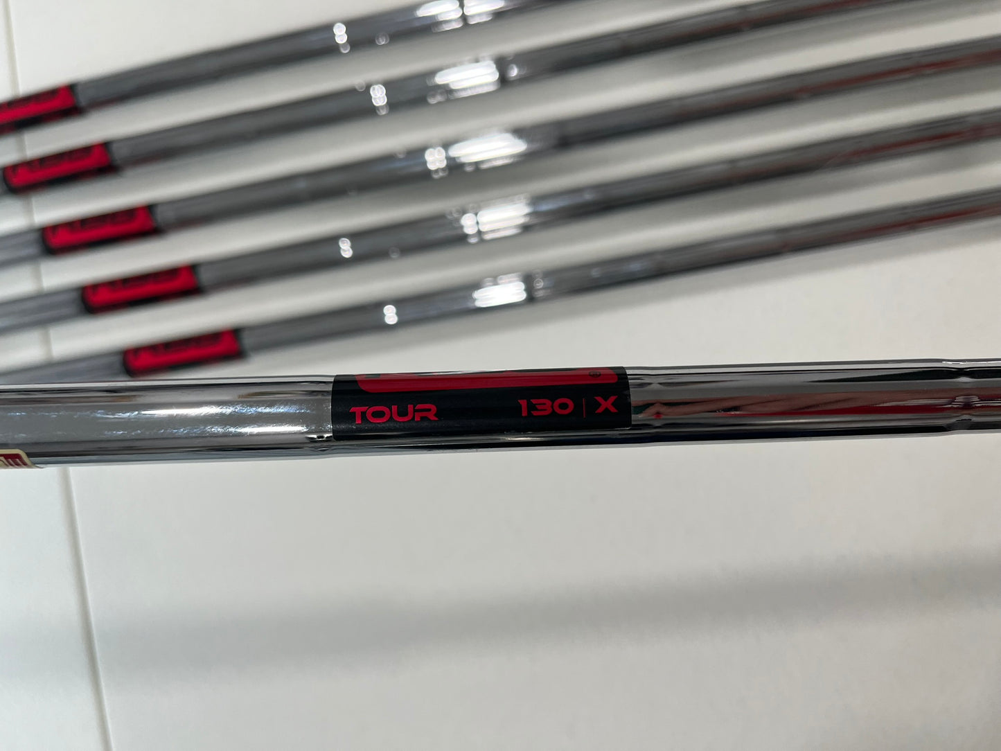 Ping i230 Iron Set 5-PW Black Dot KBS Tour 130 Extra Stiff Flex +3/4″ NICE
