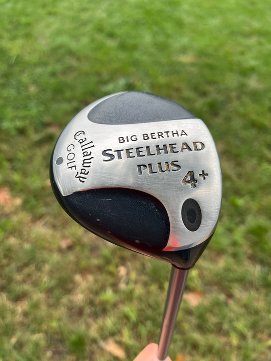 Photo of Callaway Big Bertha Steelhead Plus 4-Wood Stiff Flex Firm