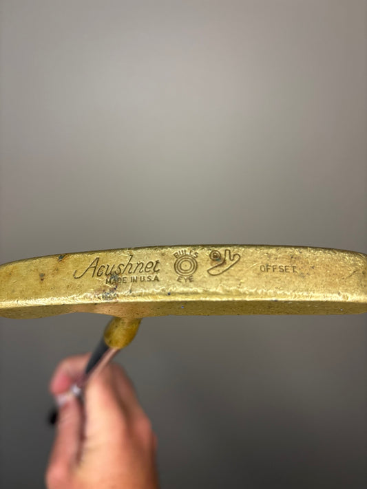 Photo of Vintage Acushnet Bulls Eye Offset Blade Putter