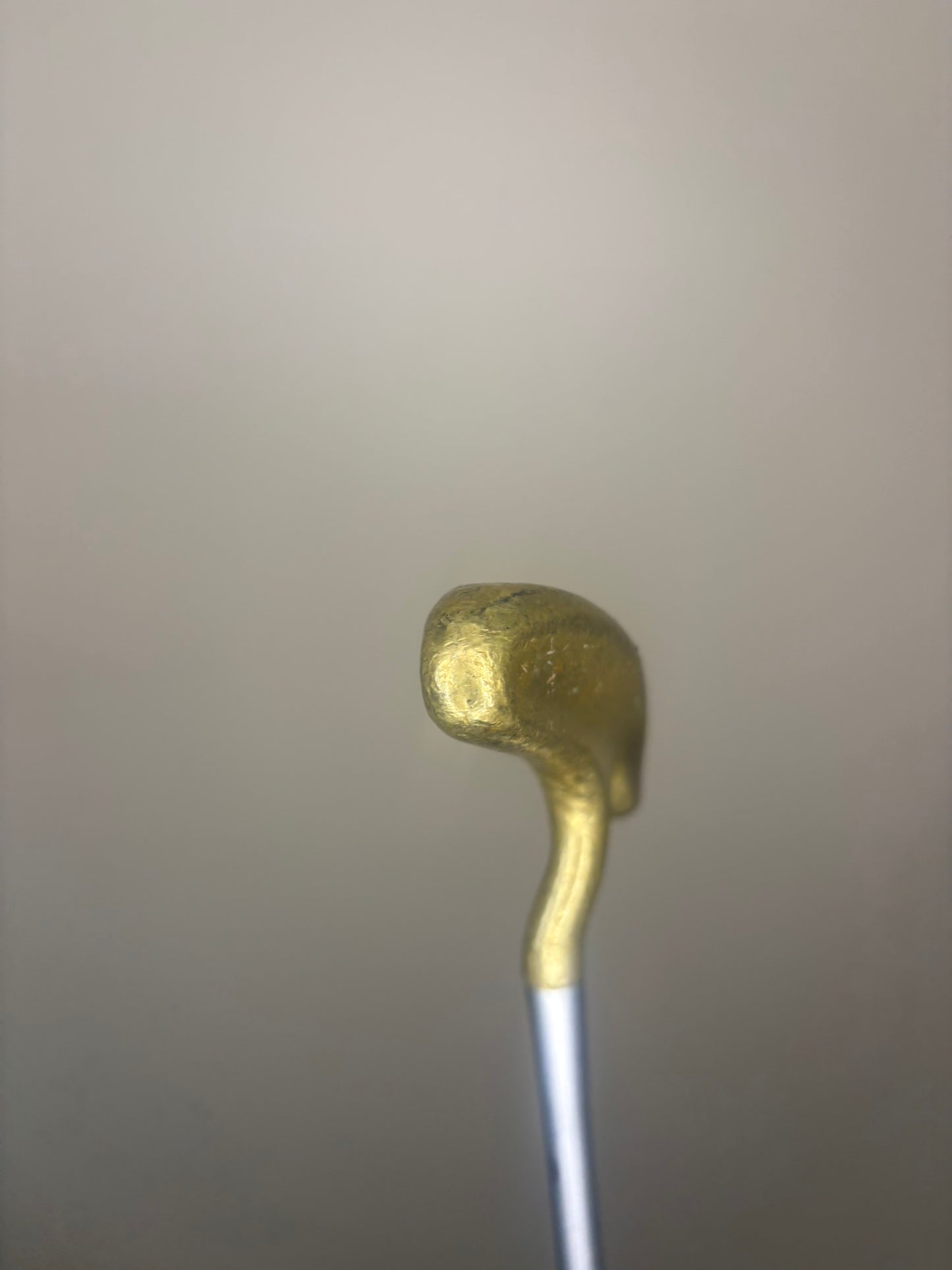 Photo of Vintage Acushnet Bulls Eye Standard Flange Offset M5C Putter Flare Tip Satin