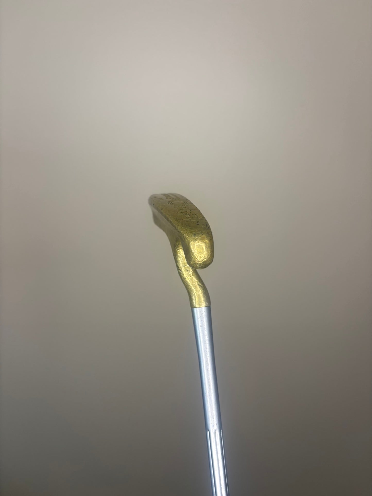 Photo of Vintage Acushnet Bulls Eye Standard Flange Offset M5C Putter Flare Tip Satin