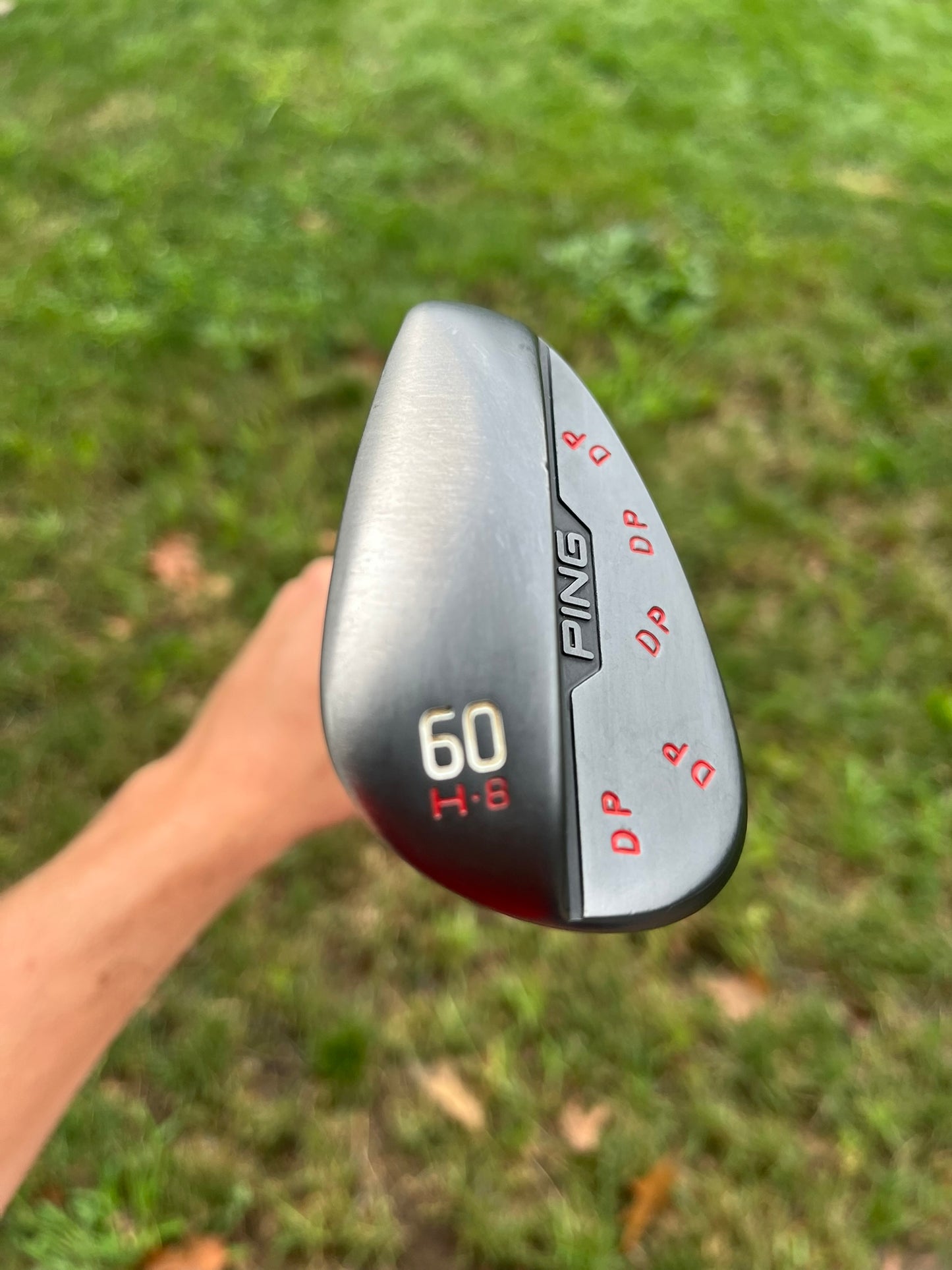 Ping s159 Lob Wedge 60° / 8 Black Dot KBS Tour-V Extra Stiff Flex 35.75″ NICE
