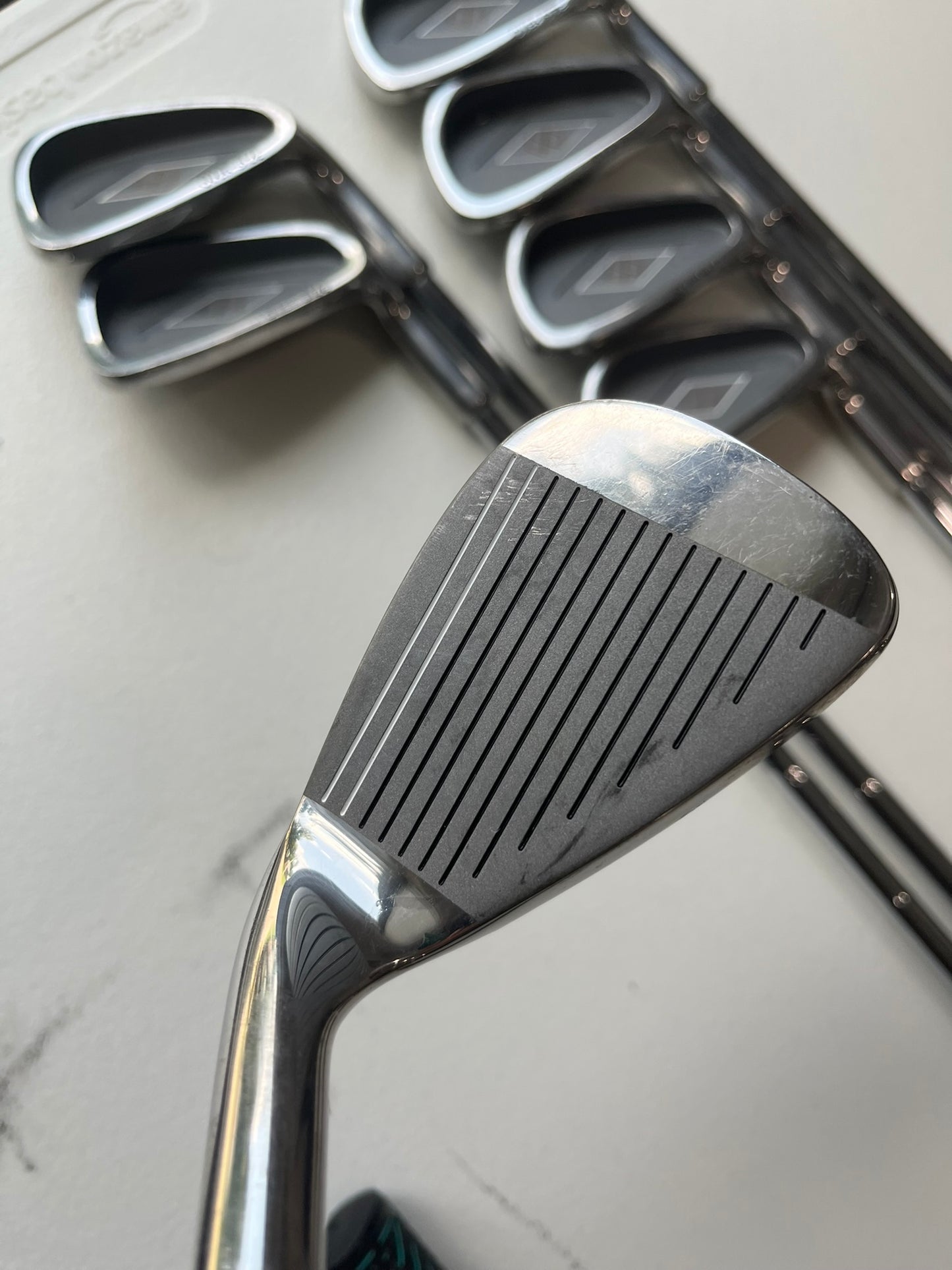 Photo of Double Diamond Oversize Iron Set Regular Flex True Temper
