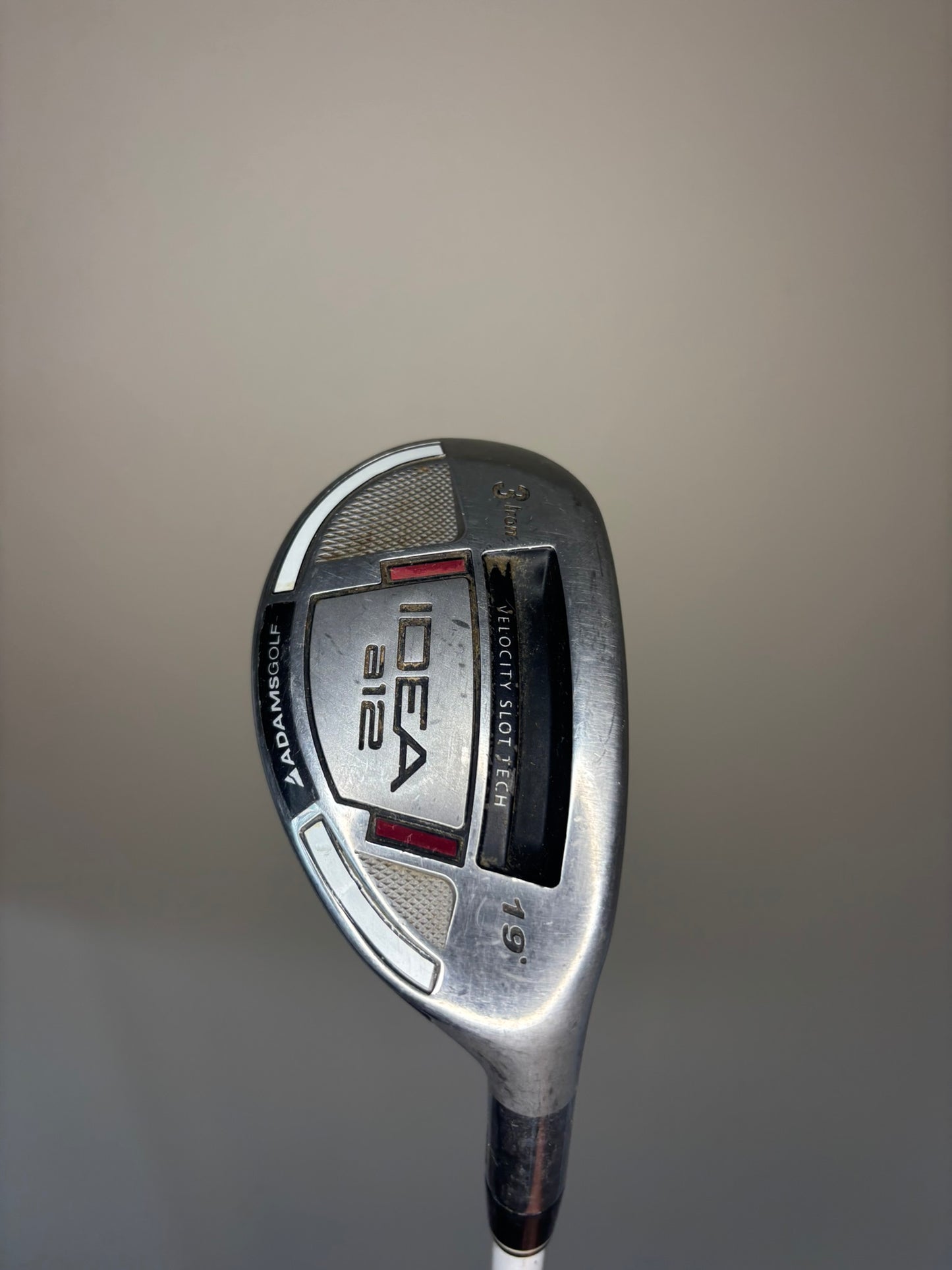 Photo of Adams Idea A12 3 Hybrid 19° Stiff Flex Proforce Vts 75
