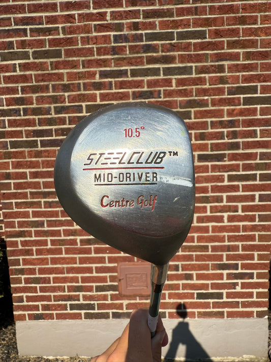 Photo of SteelClub Mid-Driver Centre Golf Driver 10.5° Stiff Flex Ei-60
