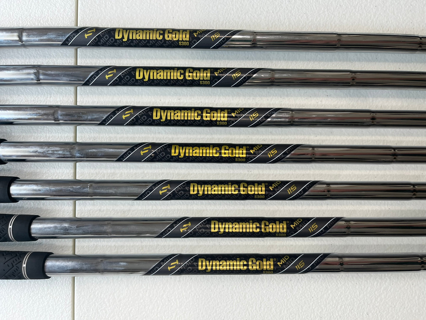 Photo of Taylormade P7CB Iron Set Stiff Flex Dynamic Gold Mid 115