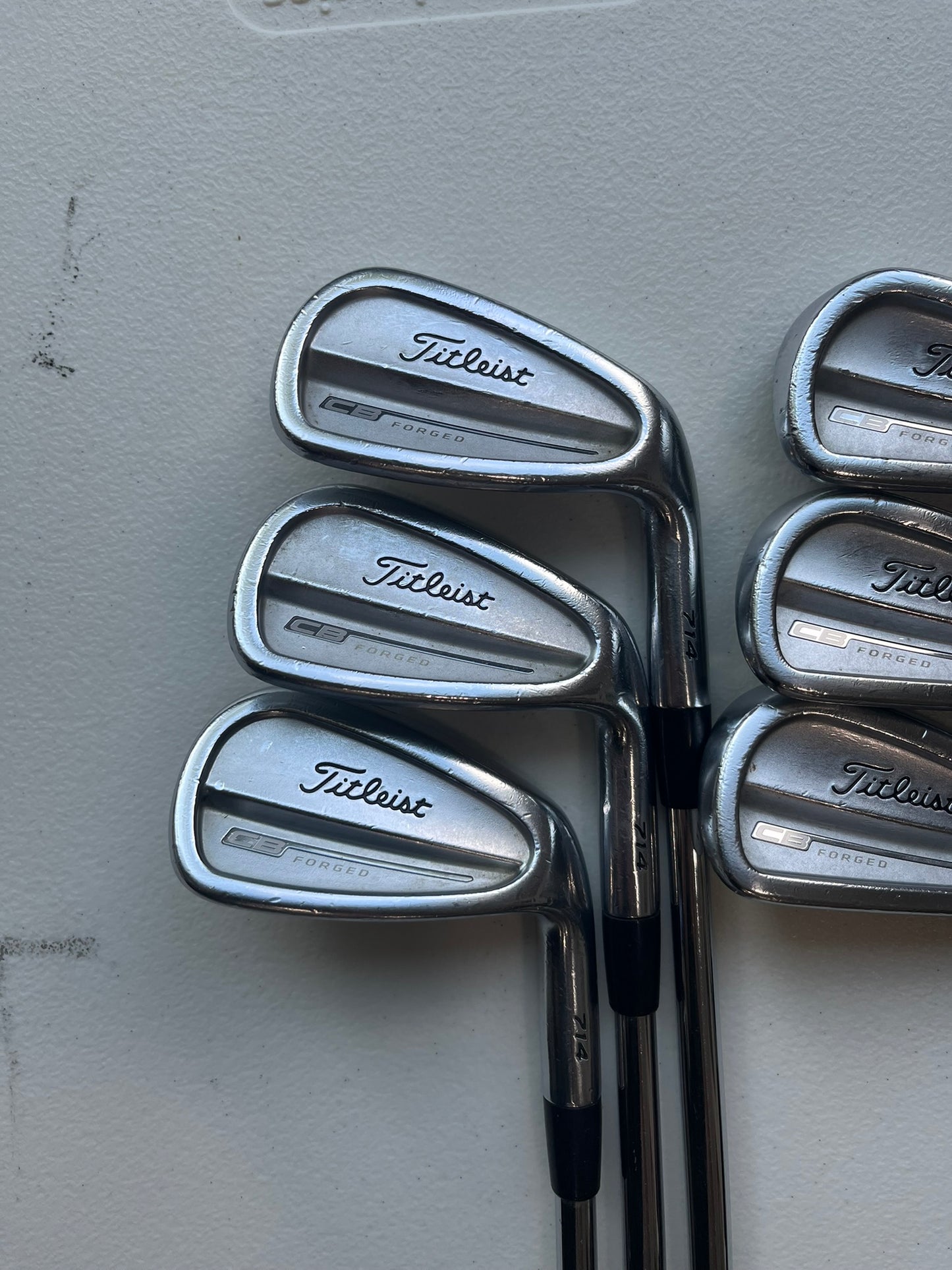 Photo of Titleist 714 CB Iron Set Extra Stiff Flex Dynamic Gold X100