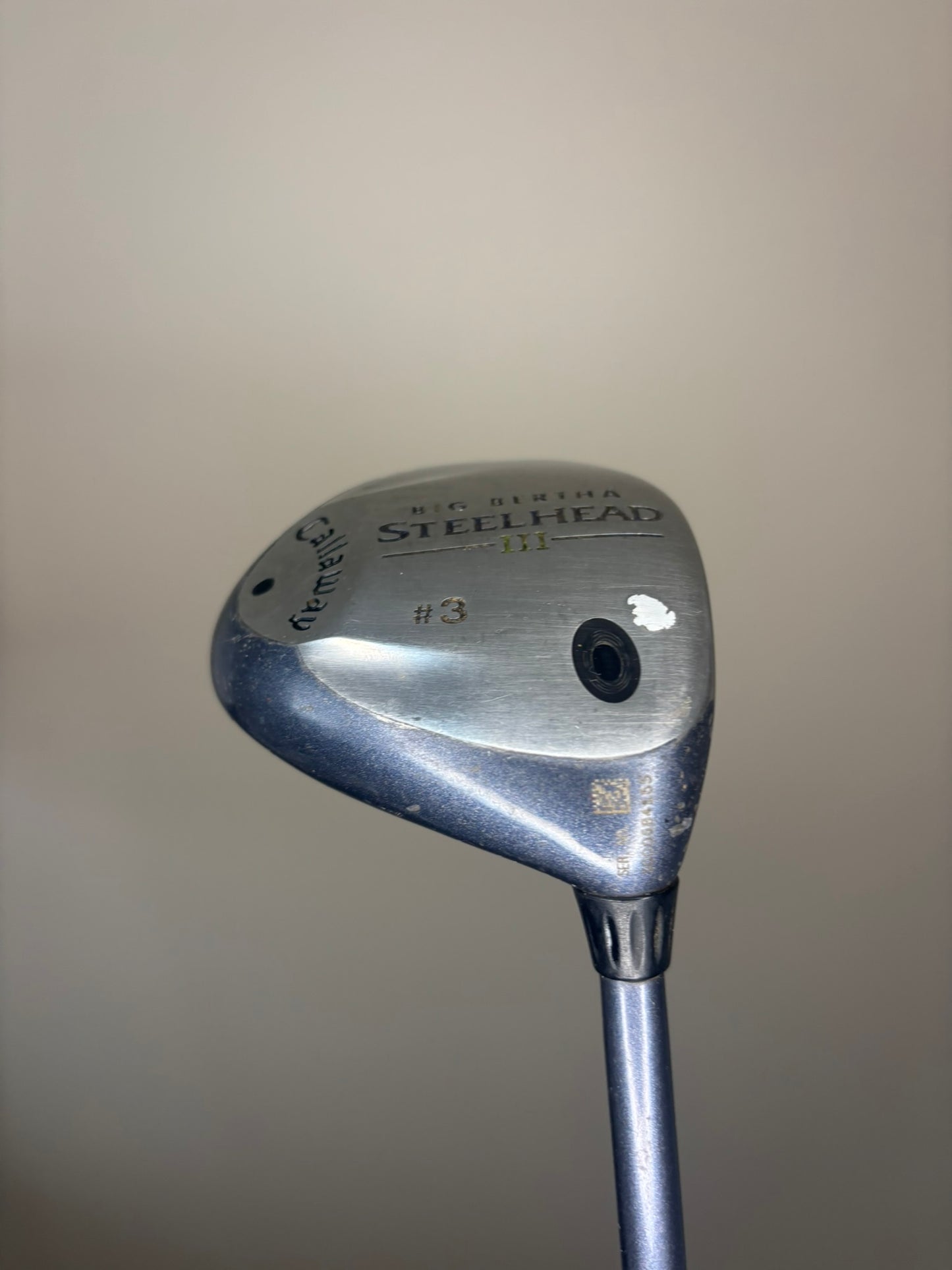 Callaway Steelhead III 3-Wood System III Graphite Stiff Flex 42.25″