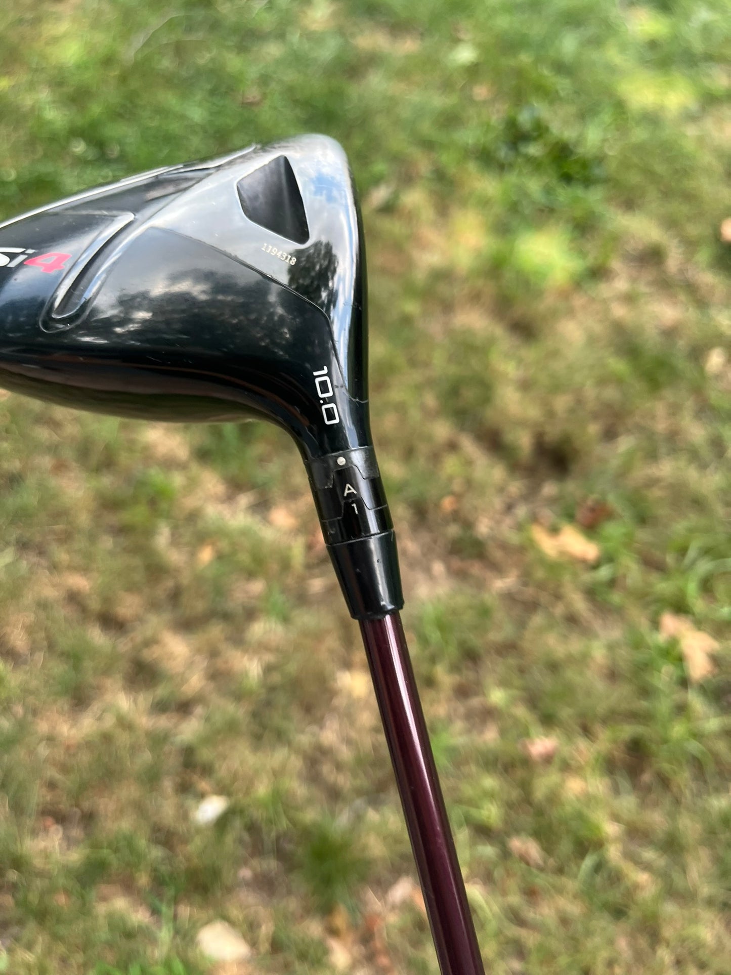 Photo of Titleist Tsi4 Driver 10° Stiff Flex Graphite Gold T-Rex