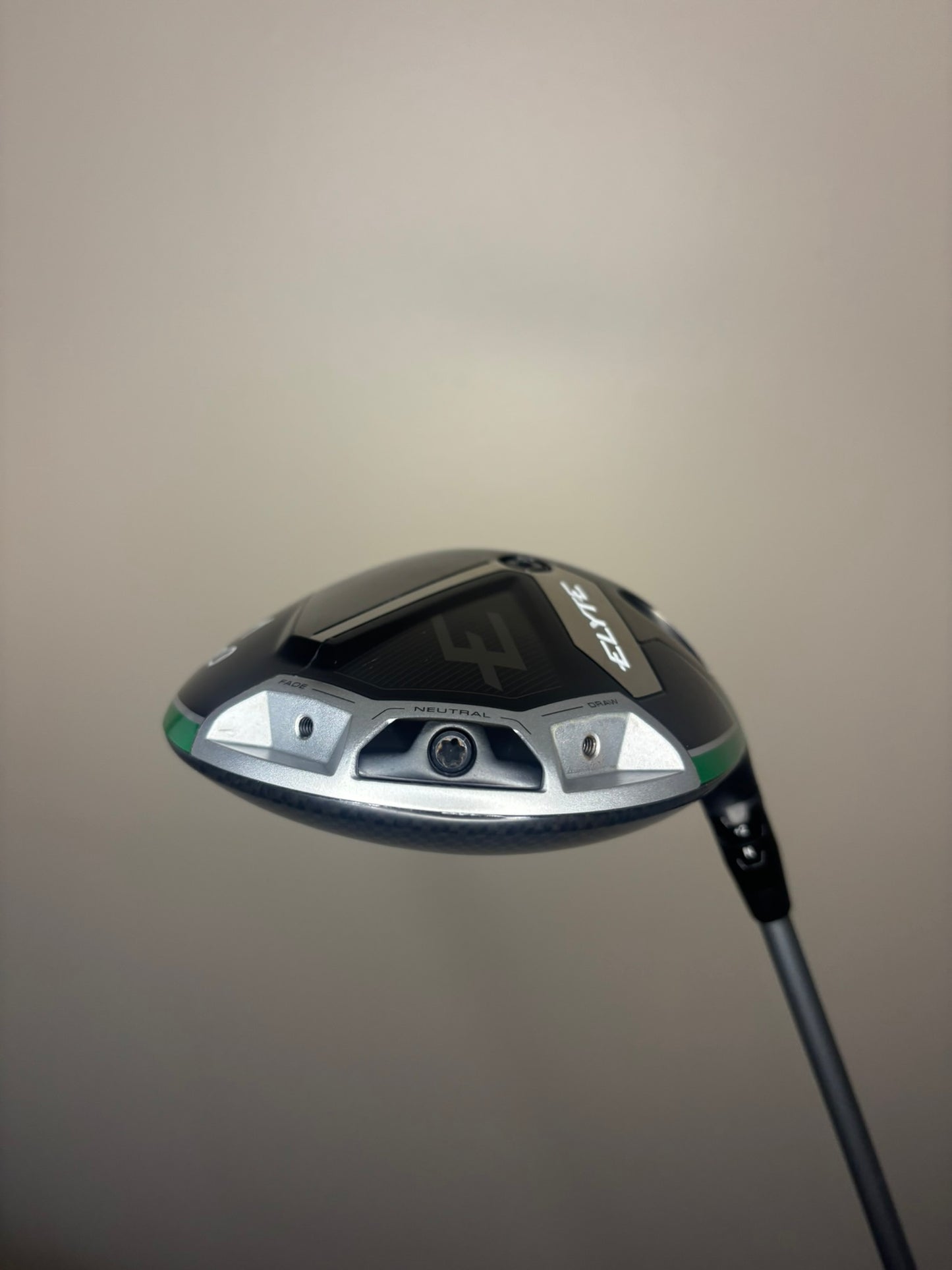 Callaway Elyte Driver 9° Denali Charcoal 60g Extra Stiff Flex 45.5″ +HC MINT
