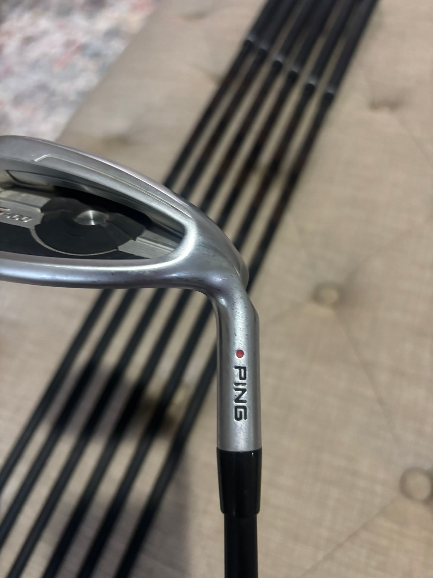 Ping G400 Iron Set 4-PW Red Dot ALTA CB Regular Flex +1/4″ NICE