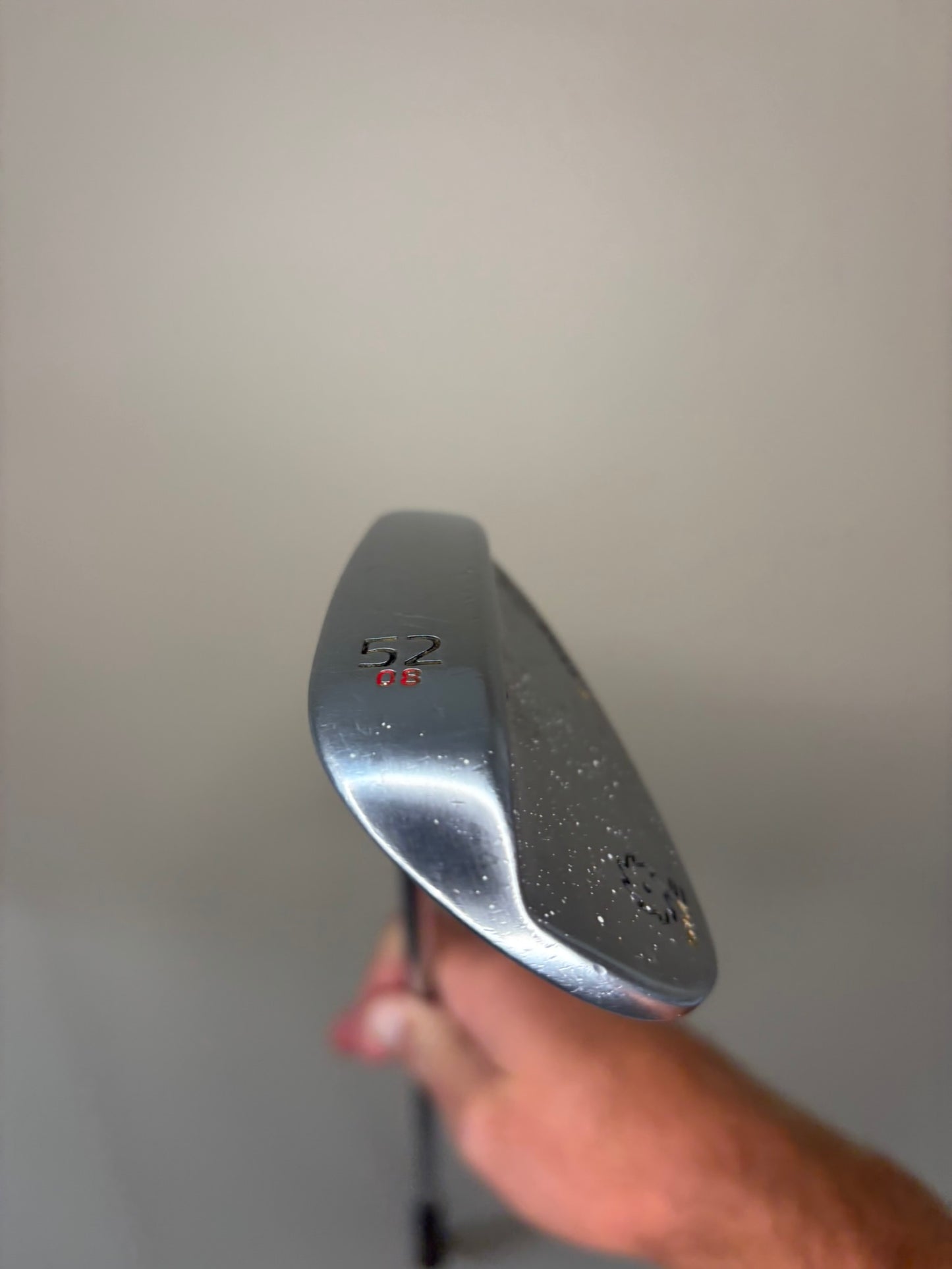 Titleist Vokey SM5 Tour Chrome Gap Wedge 52° / 8F Wedge Flex 35.5″ NICE