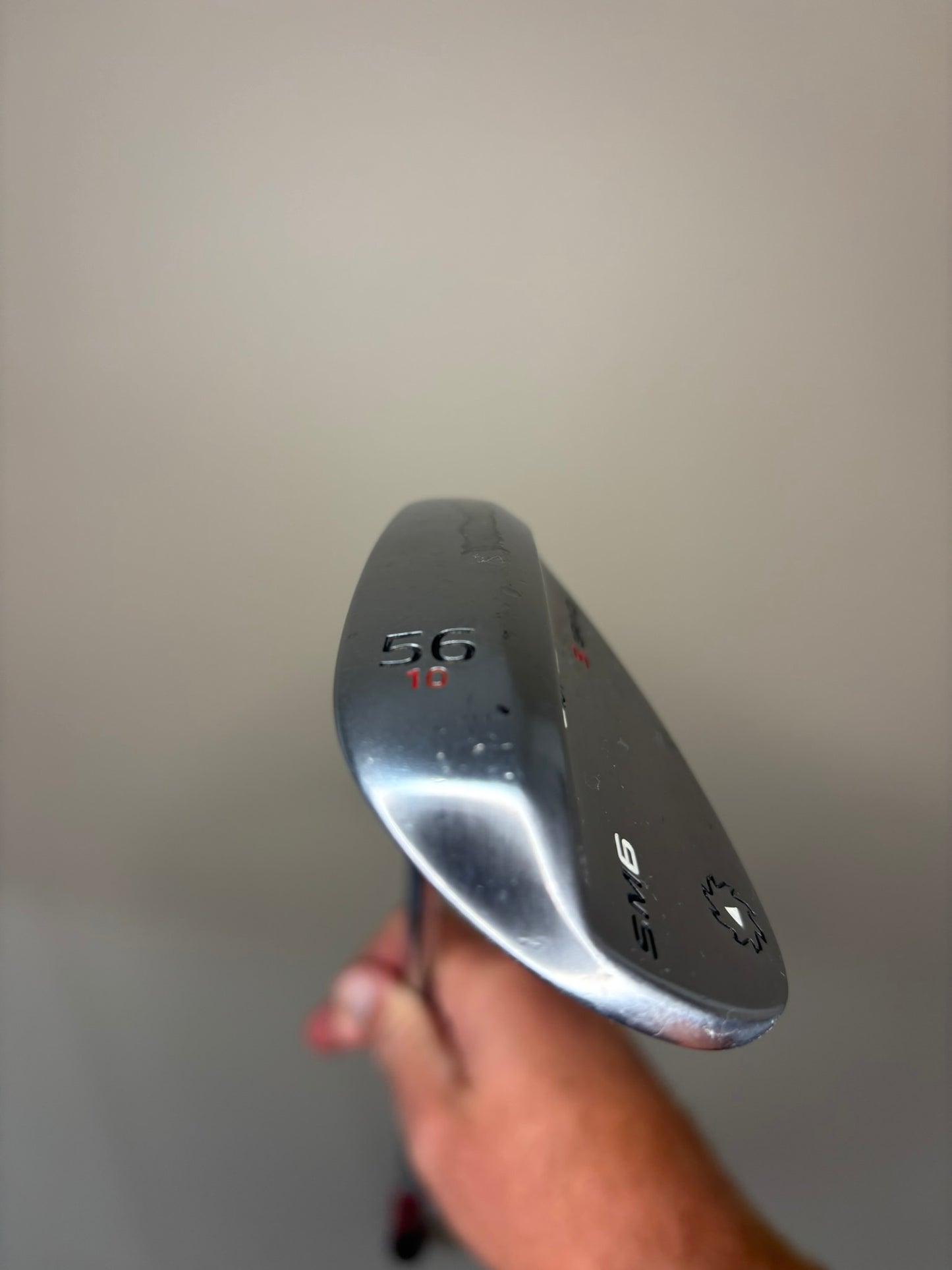 Titleist Vokey SM6 Tour Chrome Sand Wedge 56° / 10S Wedge Flex 35.5″ NICE