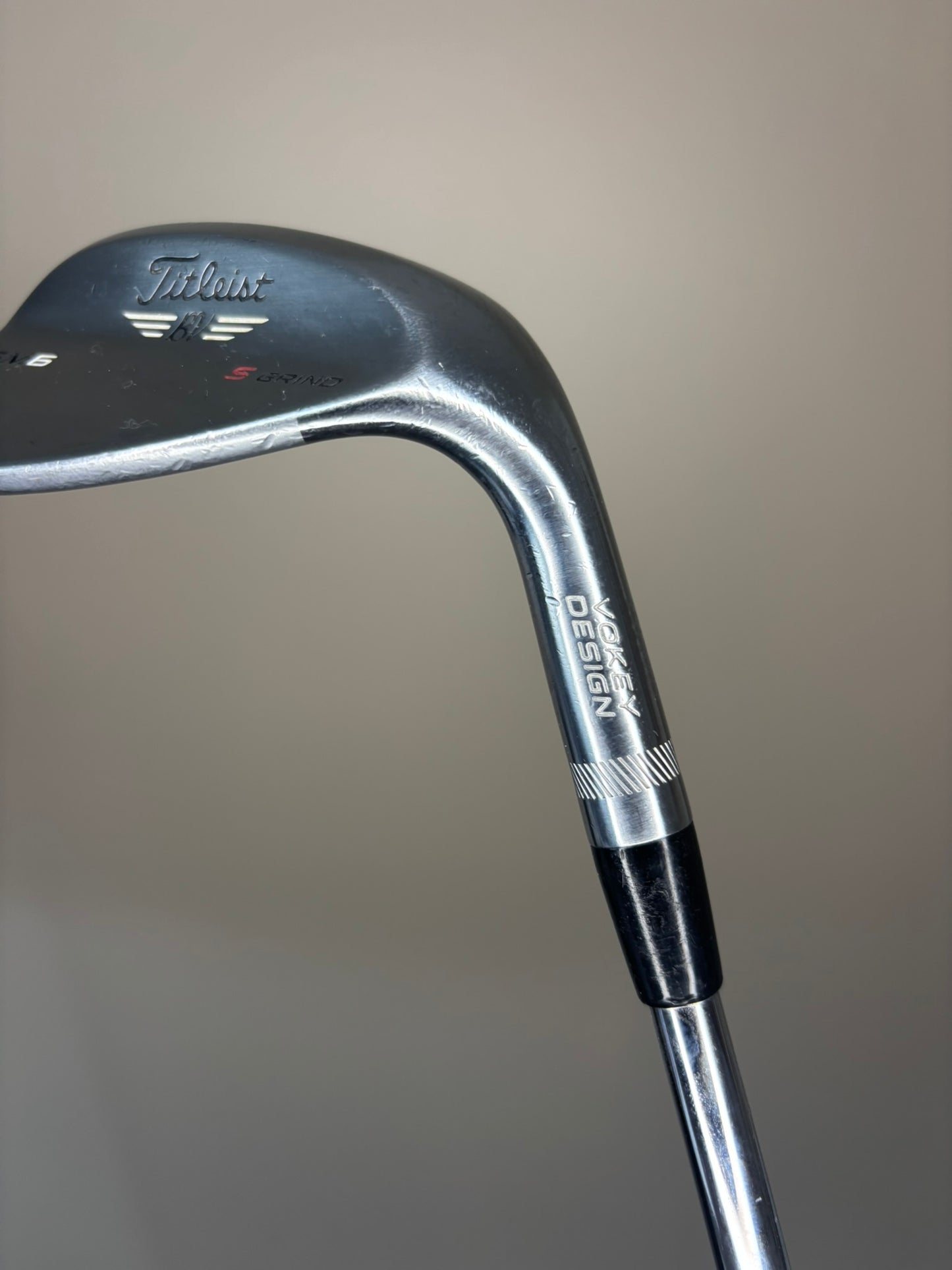 Titleist Vokey SM6 Tour Chrome Sand Wedge 56° / 10S Wedge Flex 35.5″ NICE