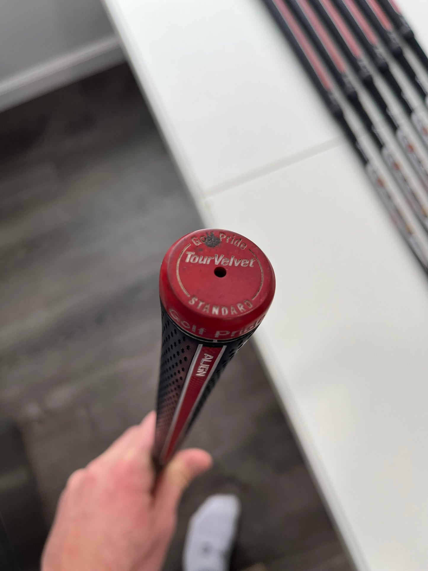 Taylormade Tour Burner Iron Set 4-PW Reax 65 Regular Flex +1/2″ NICE