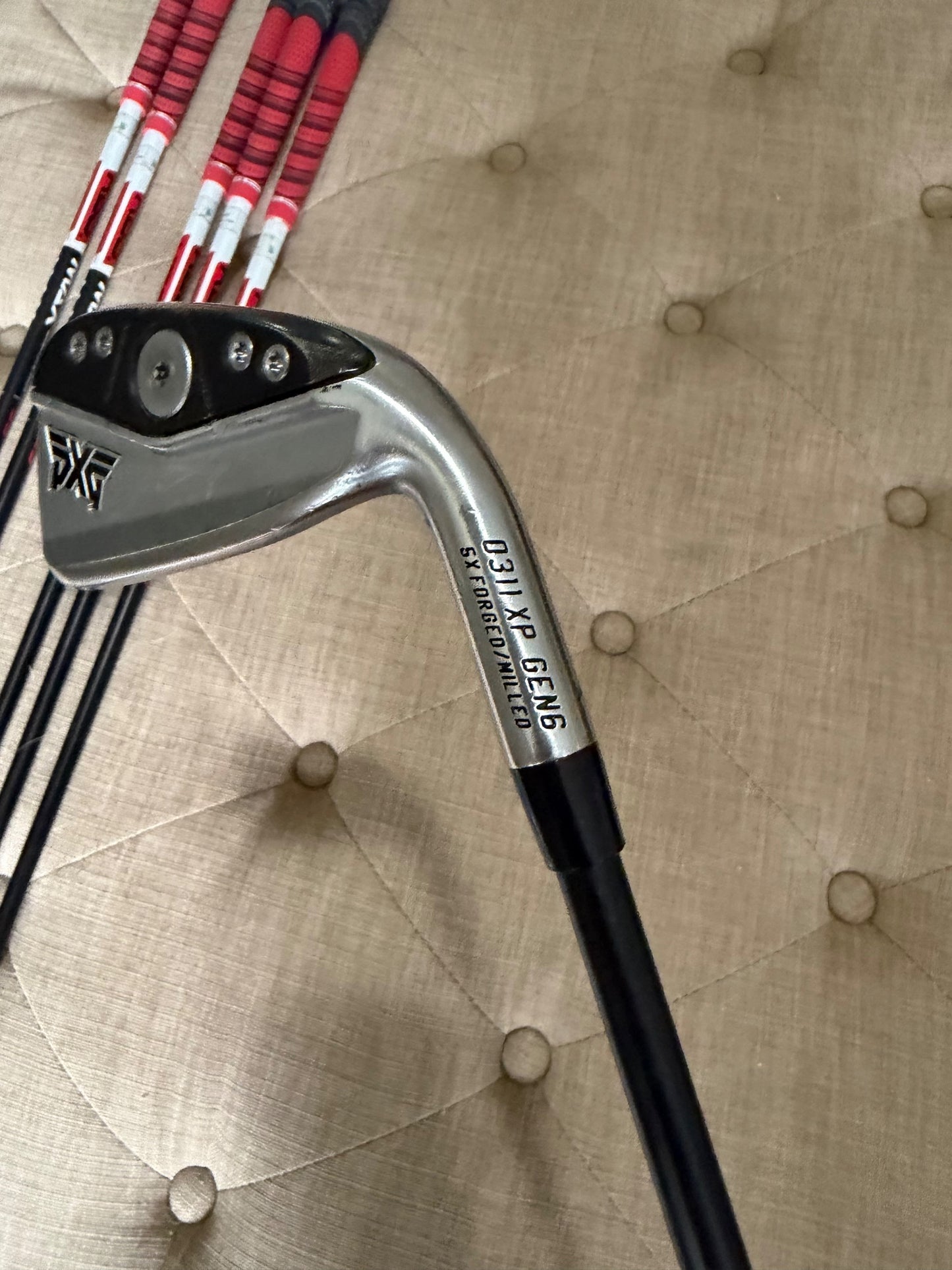 PXG 0311 XP GEN6 Iron Set 5-PW KBS Max 55 Senior Flex +1/2" NICE — photo 12