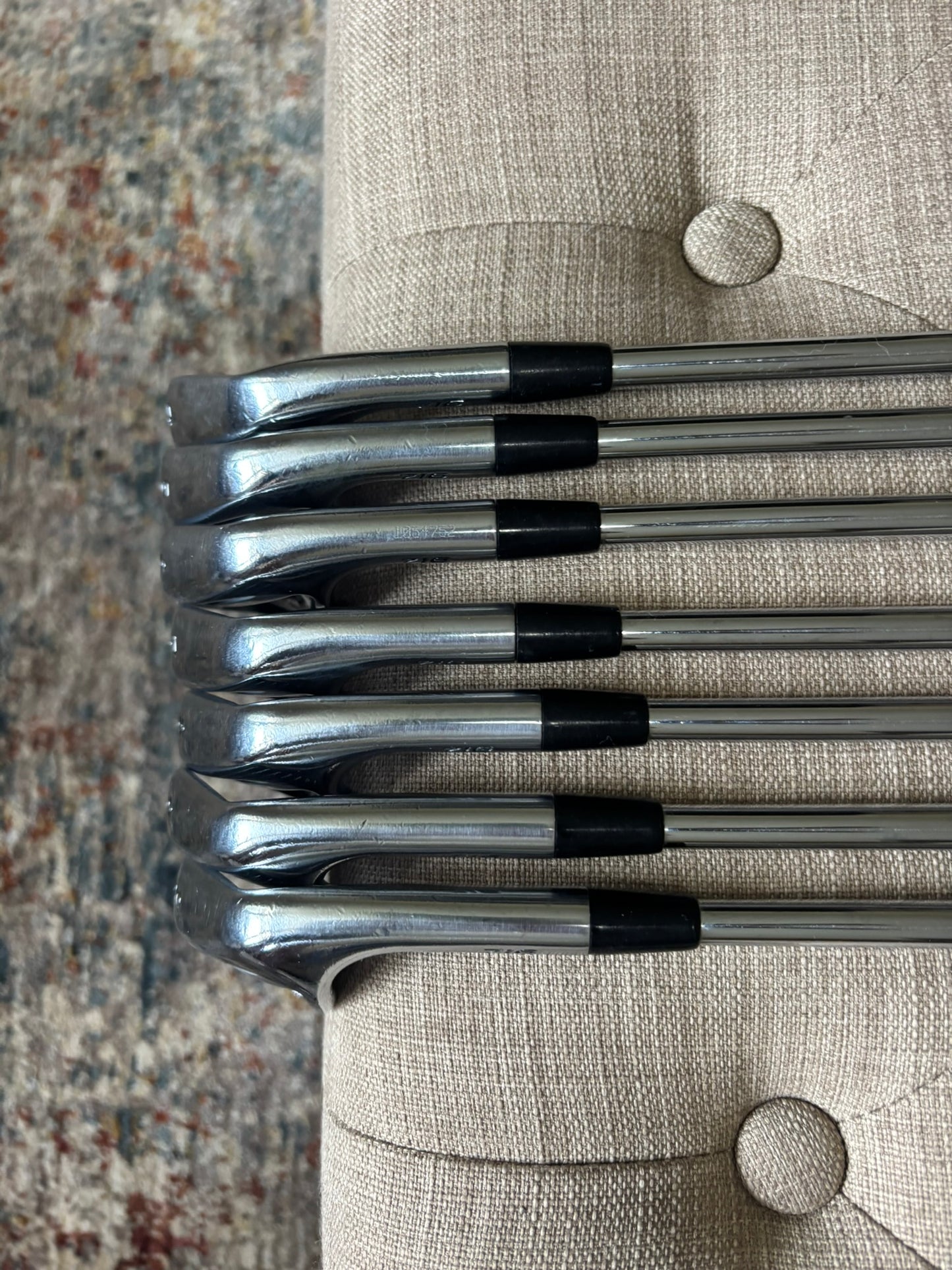 Titleist 716 AP2 Iron Set 4-PW TT AMT S300 Stiff Flex STD NICE